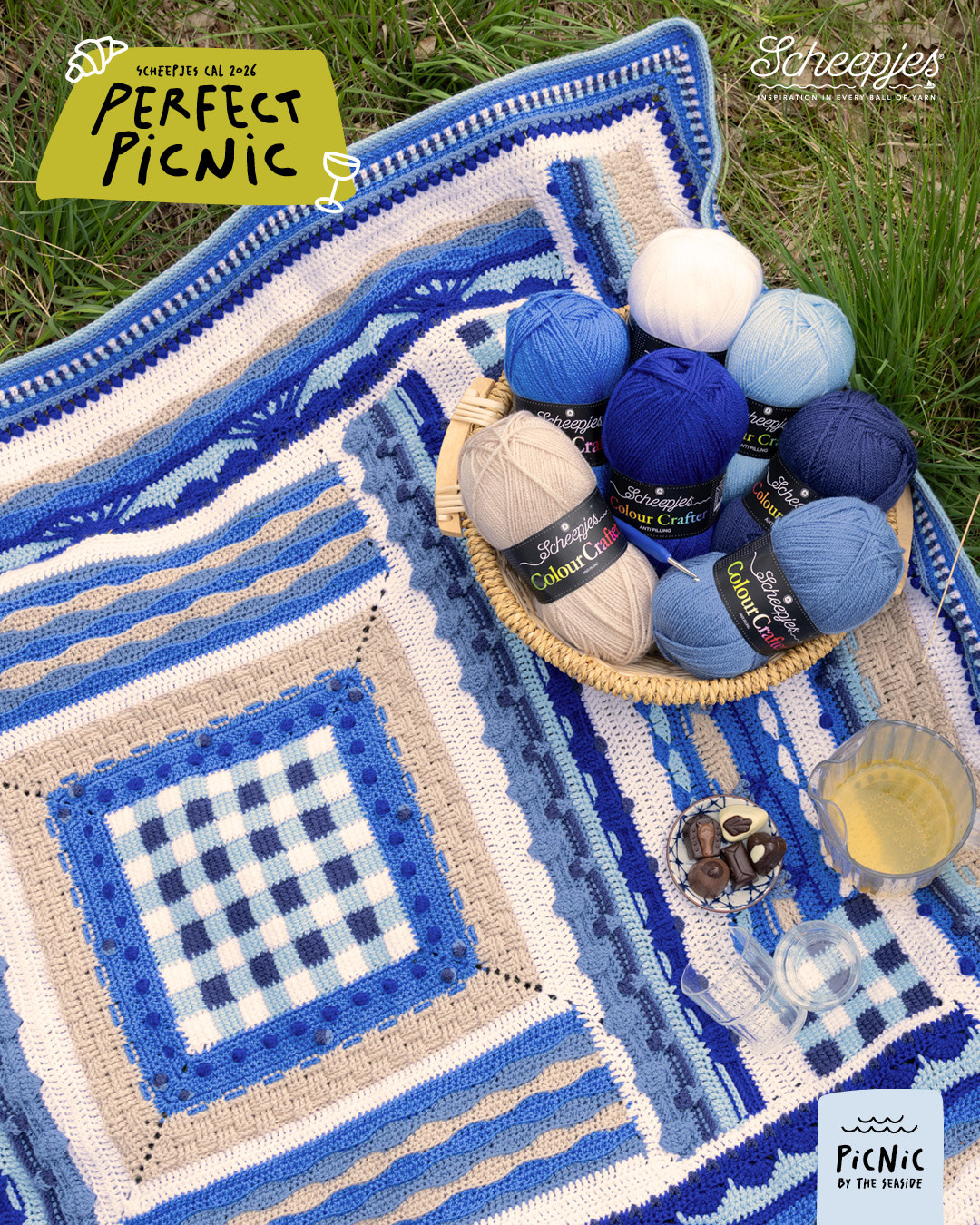 Scheepjes Scheepjes Perfect Picnic CAL 2026 -kit Colour Crafter