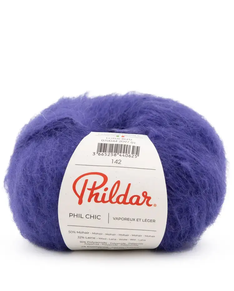 Phildar Phil Chic -lotus bleu