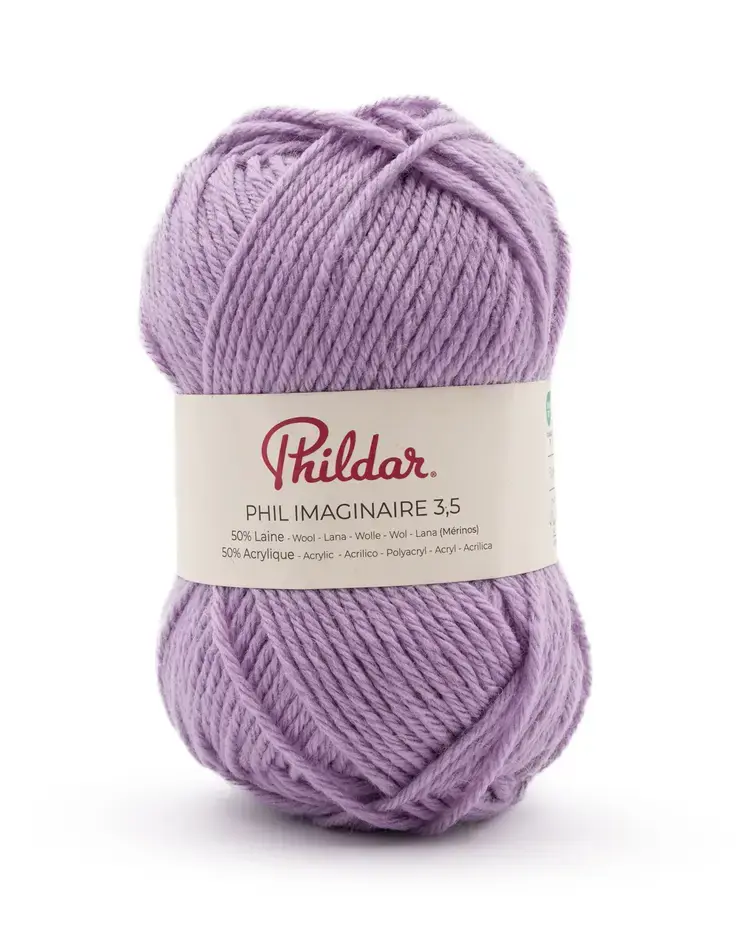 Phildar Phil Imaginaire 3.5 -mauve