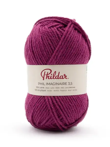 Phildar Phil Imaginaire 3.5 -orchidee