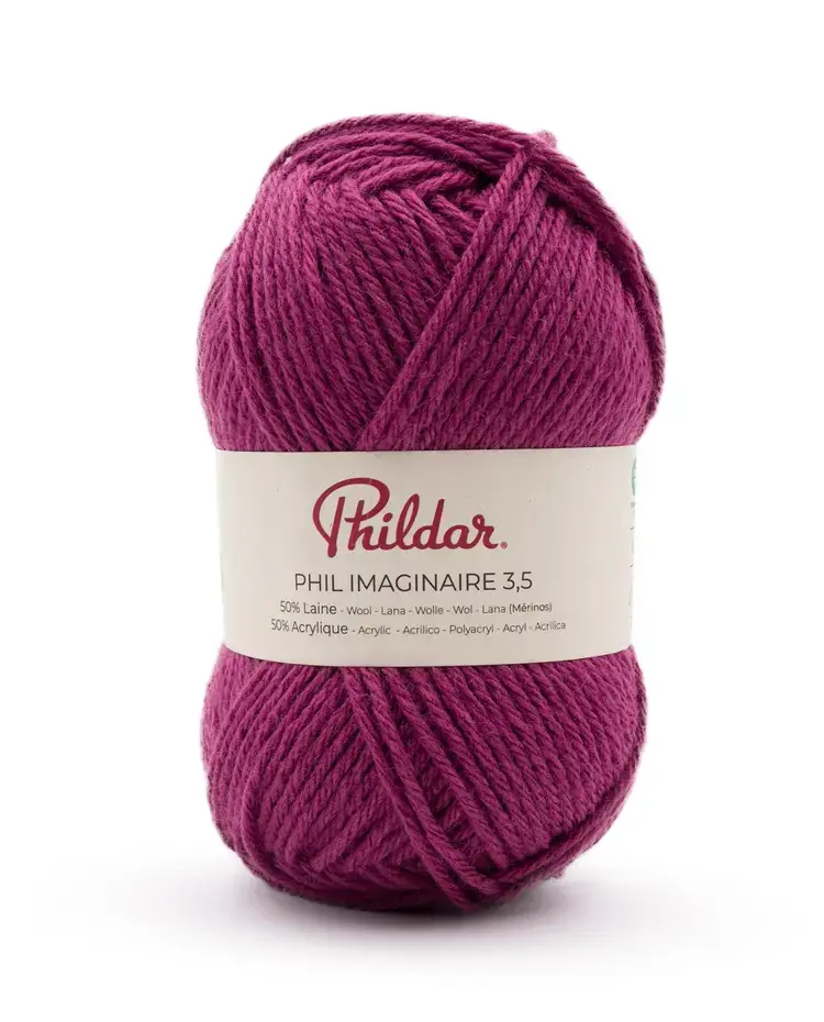 Phildar Phil Imaginaire 3.5 -orchidee