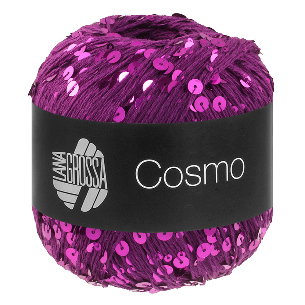 Lana Grossa Cosmo -26 roodviolet