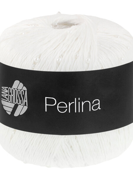 Lana Grossa Perlina -01 wit