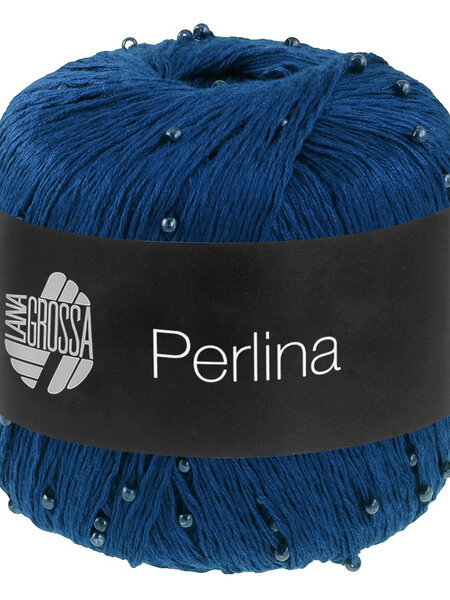 Lana Grossa Perlina -08 inktblauw