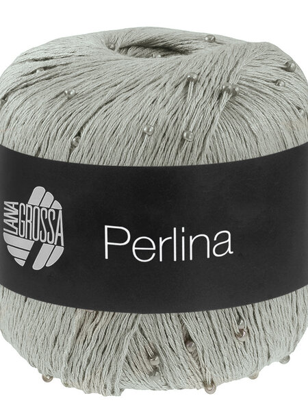 Lana Grossa Perlina -13 lichtgrijs