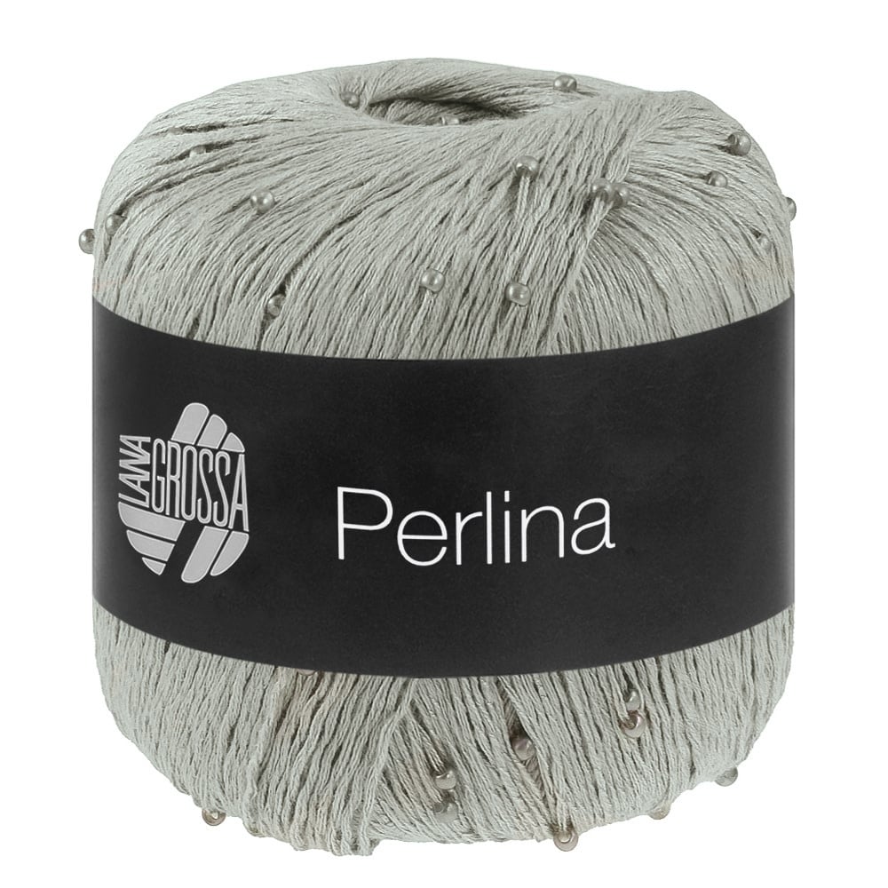 Lana Grossa Perlina -13 lichtgrijs
