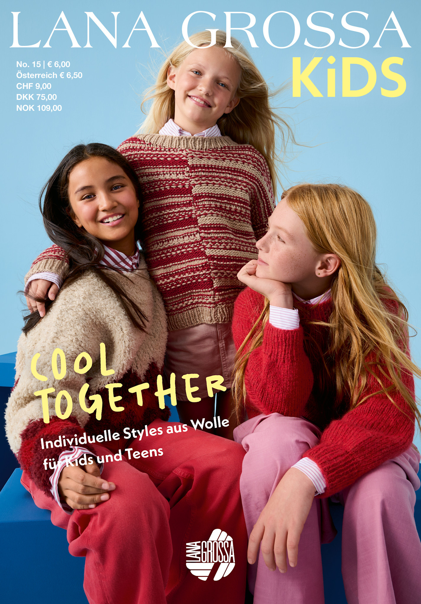 Lana Grossa Kids Pocket No. 15 - Tijdschrift (DE) + Beschrijvingen (NL)