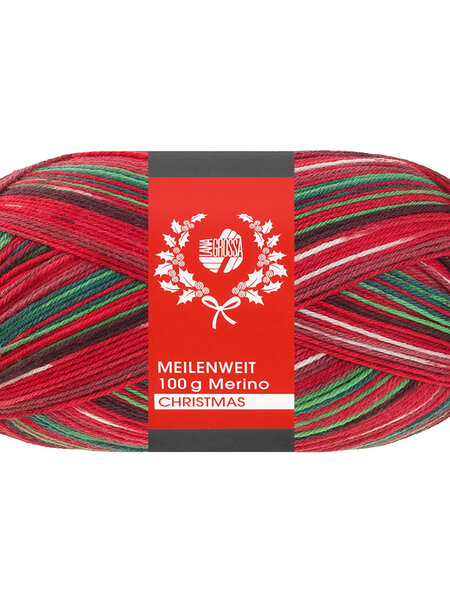 Lana Grossa Meilenweit 100g merino christmas -6806