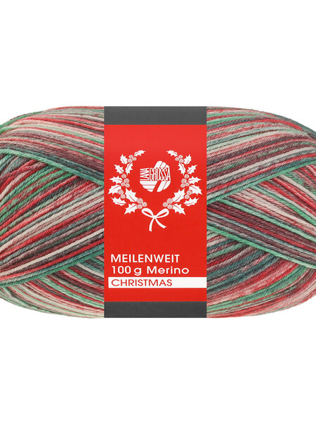 Lana Grossa Meilenweit 100g merino christmas -6807
