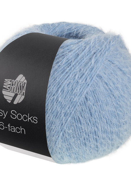 Lana Grossa Cosy Socks 6-fach -1007 lichtblauw