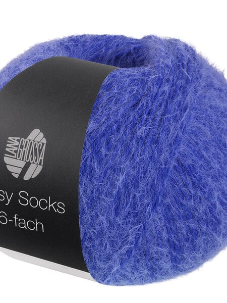 Lana Grossa Cosy Socks 6-fach -1008 blauw
