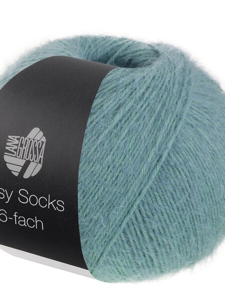 Lana Grossa Cosy Socks 6-fach -1009 mintturkoois