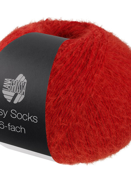 Lana Grossa Cosy Socks 6-fach -1012 rood