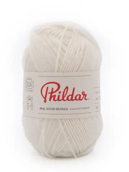 Phildar Phil Socks Merinos -1397 ecru