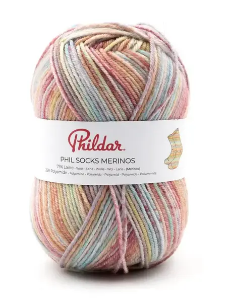 Phildar Phil Socks Merinos -2083 salade de fruit