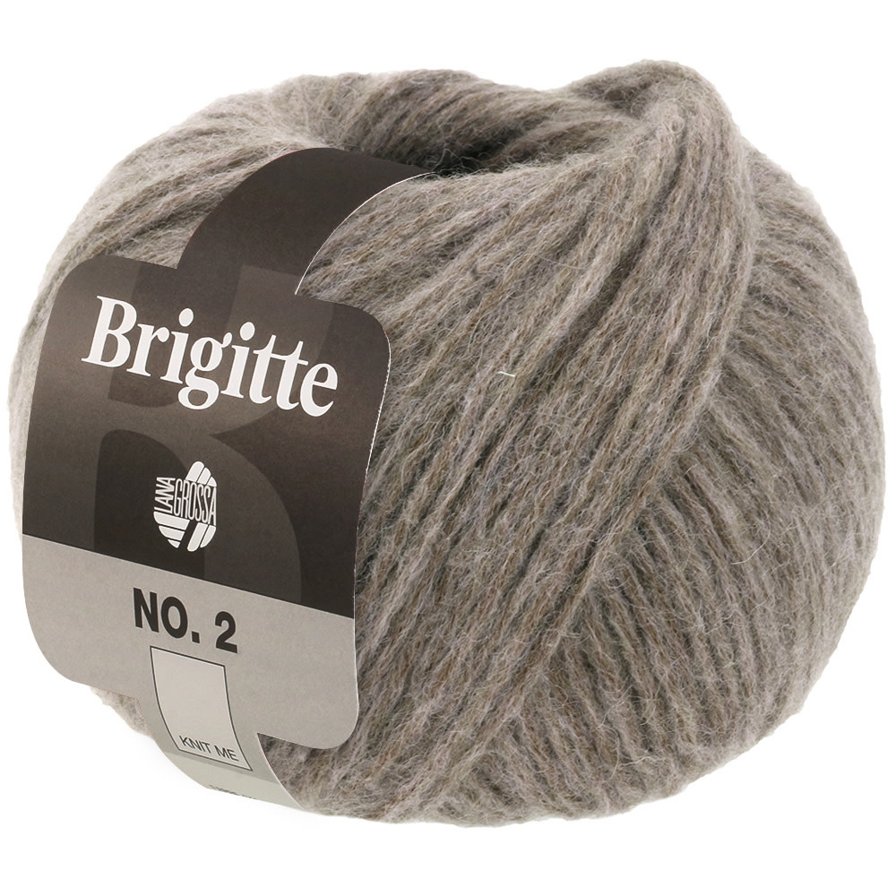 Lana Grossa Brigitte no2 -69 grijsbeige