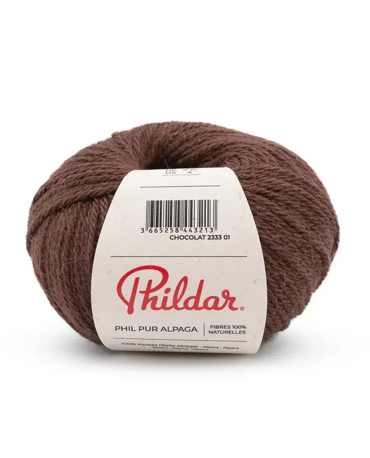 Phildar Phil Pur Alpaga -2333 chocolat
