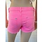 PINK NEON DENIM SHORTS