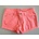 ORANGE NEON DENIM SHORTS