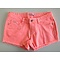 ORANGE NEON DENIM SHORTS