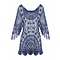 BEACH PARTY TUNIEK BLUE