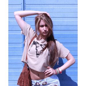 ANIMAL FRINGE TEE