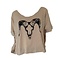 ANIMAL FRINGE TEE