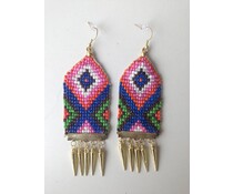 SPIKES & BEADS EARRINGS