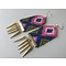 SPIKES & BEADS EARRINGS