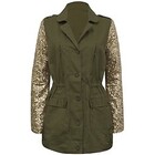 SEQUIN SLEEVED JACKET