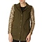 SEQUIN SLEEVED JACKET