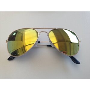 MIRROR AVIATOR YELLOW