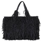 FRIZZY BEACH BAG BLACK