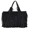 FRIZZY BEACH BAG BLACK