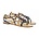 LEOPARD FEETS BLACK