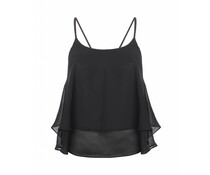 BOHO TOP BLACK