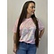 T-shirt roze love