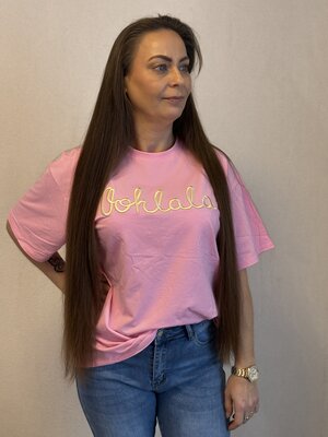 T-shirt roze  oohlala