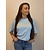 T-shirt blauw oohlala