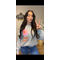 trui grijze happy vibes