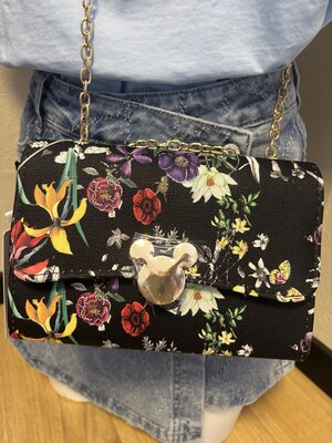 Tas/zwart minnie mouse