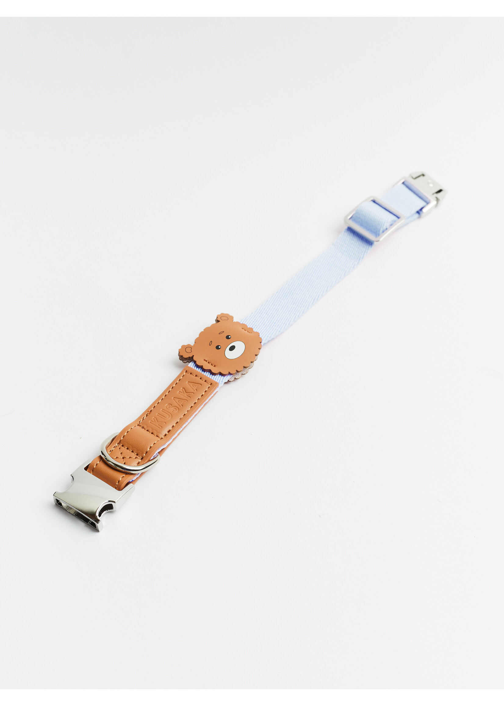 KUSAKA Bear Collar -  Sky Blue