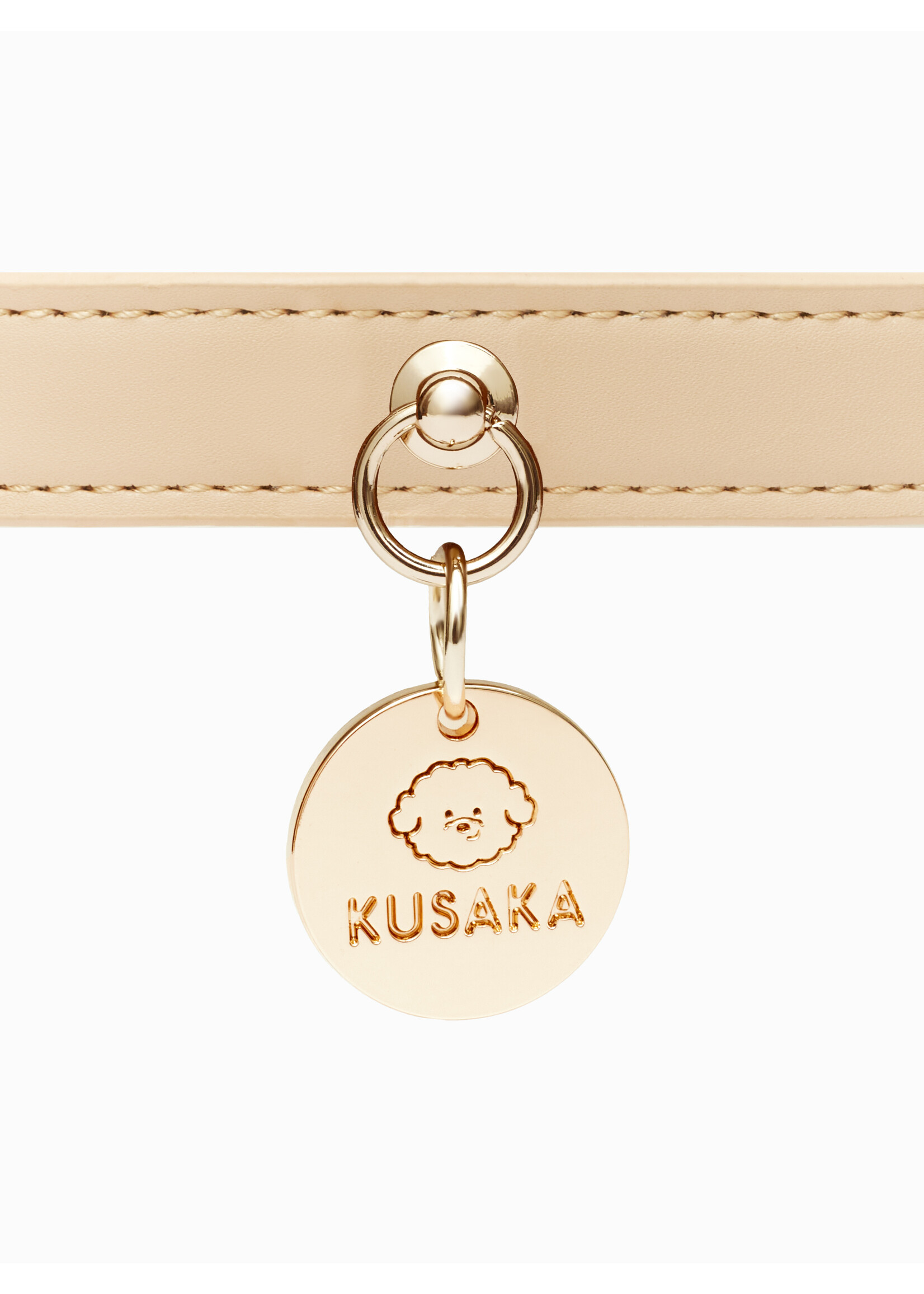 KUSAKA Collar Classy Refined - Beige