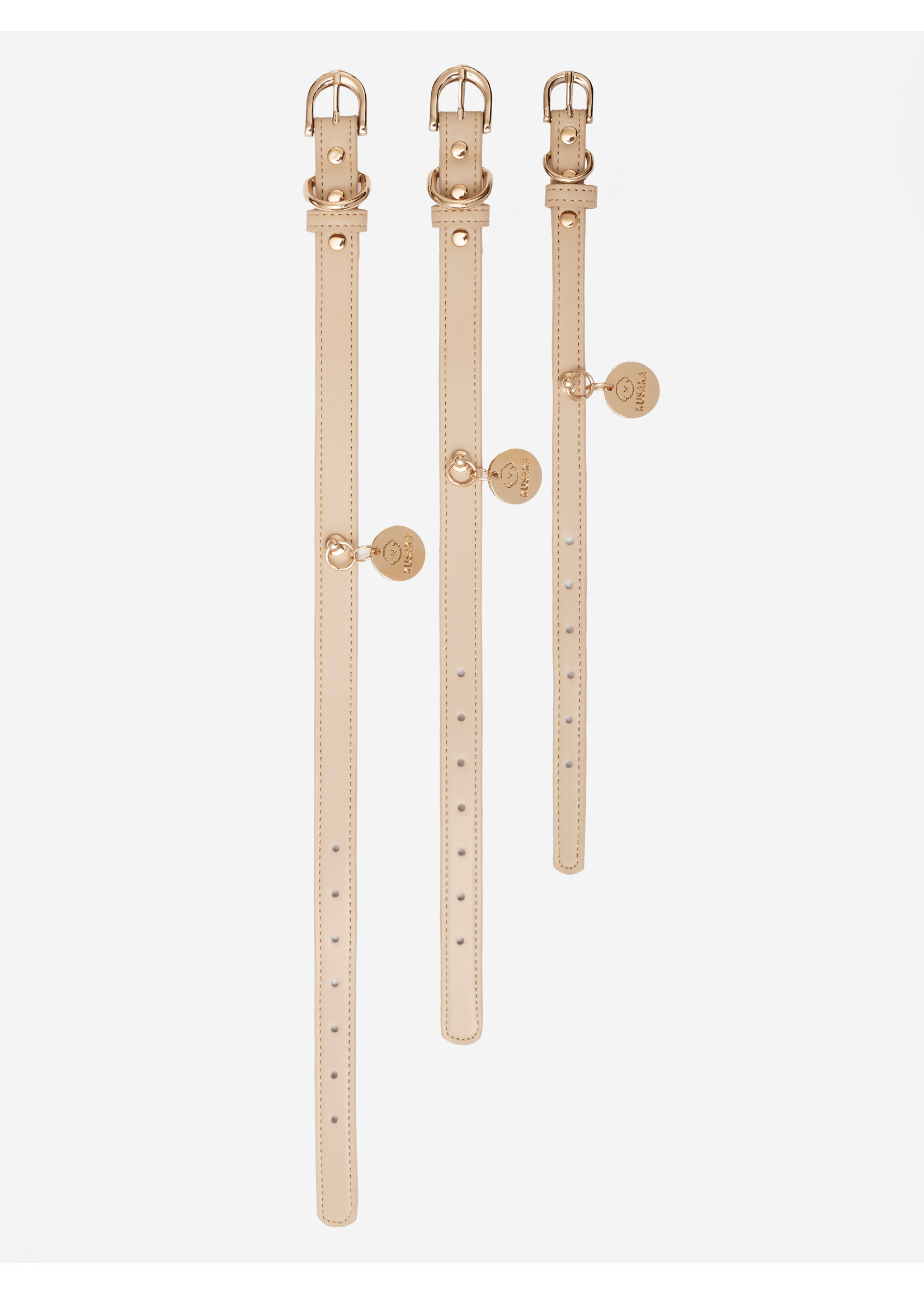 KUSAKA Halsband Classy Refined -Beige