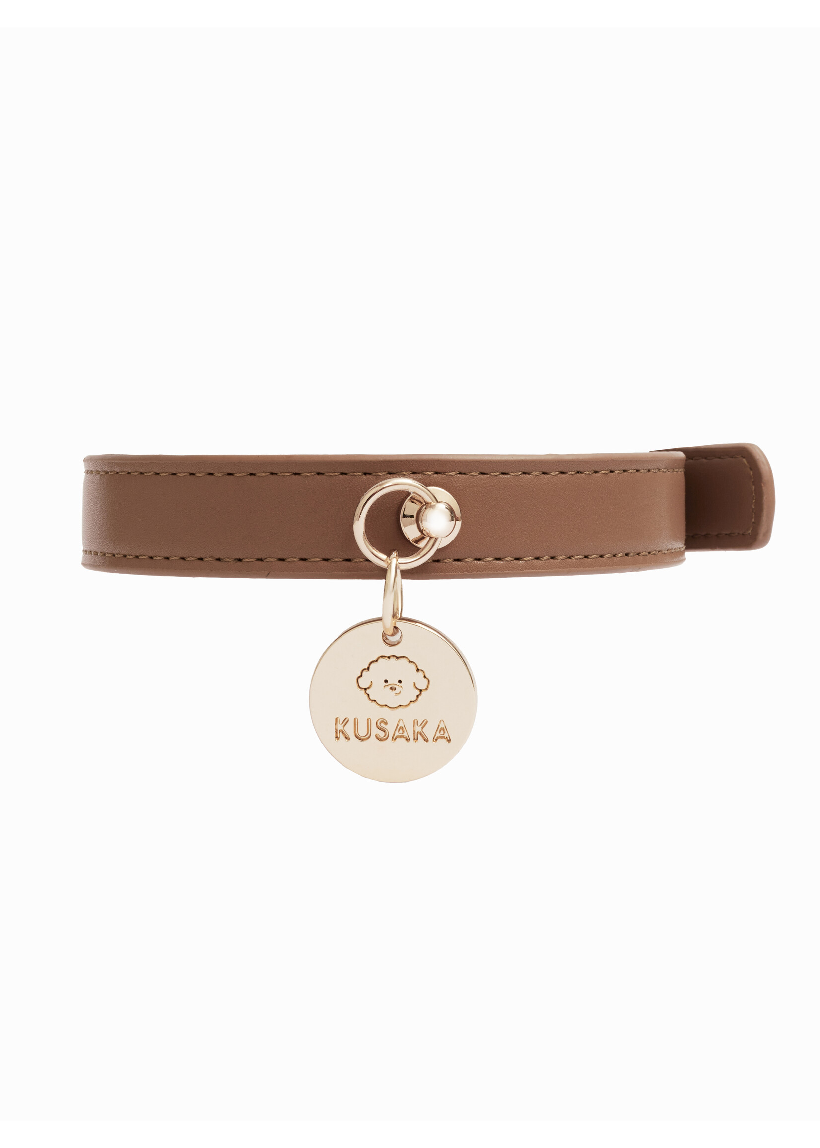 KUSAKA Halsband Classy Refined - Toffe Bruin