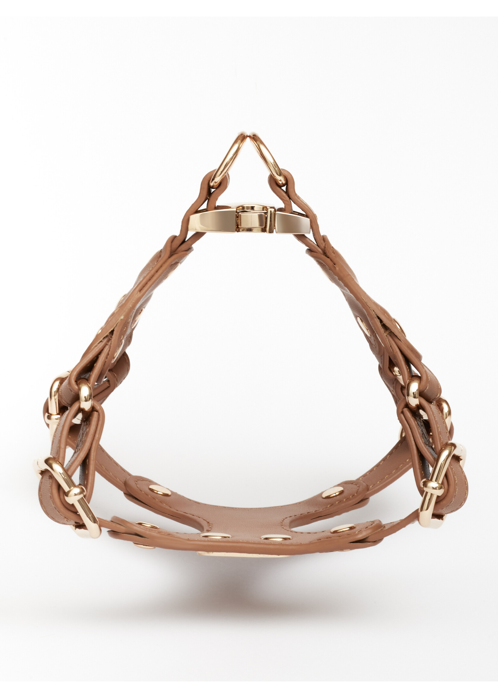 KUSAKA Classy Refined Hondenharnas - Toffe Bruin