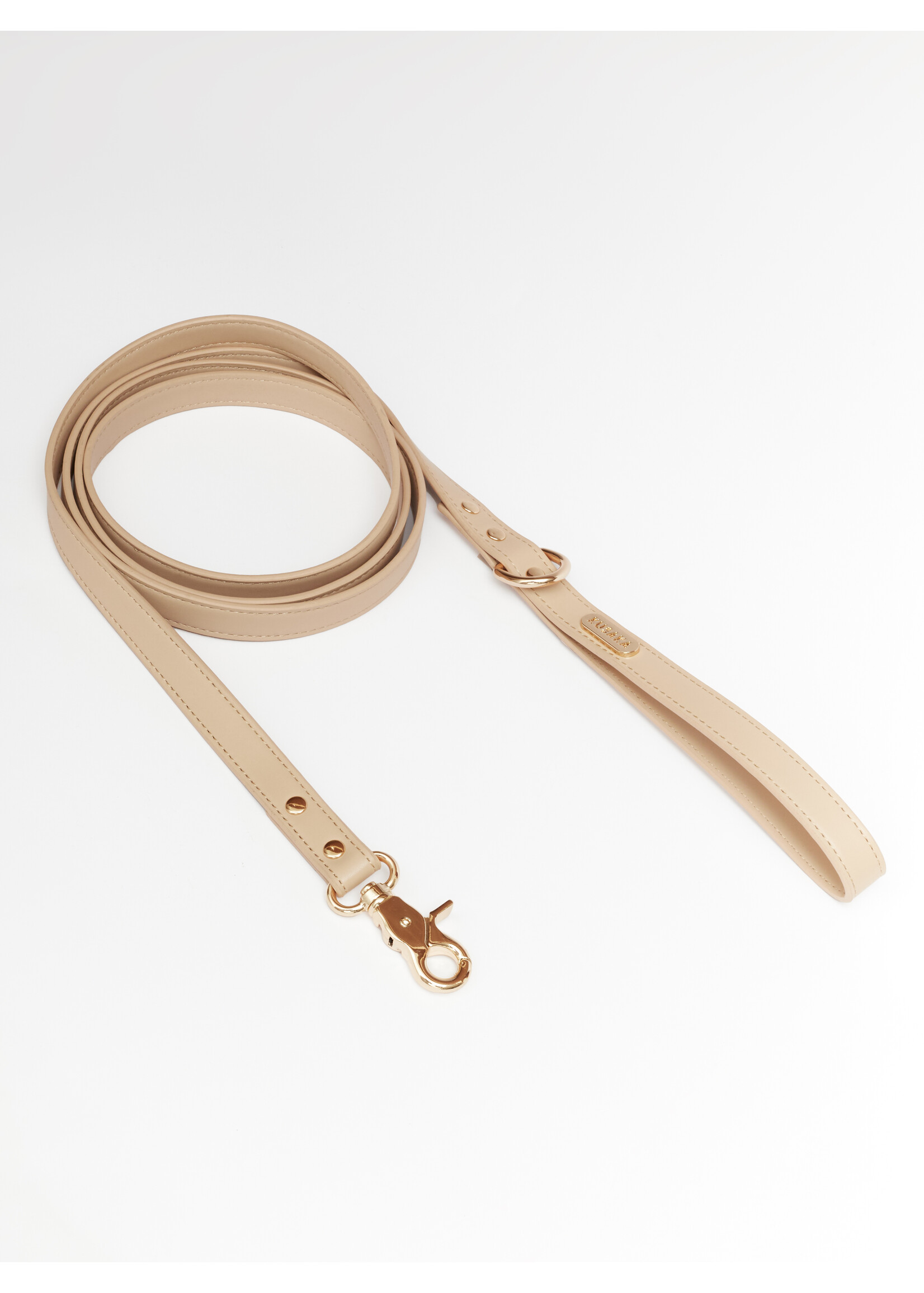 KUSAKA Classy Refined Hondenriem - Beige