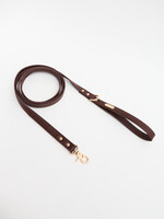 KUSAKA Classy Refined Hondenriem - Choco