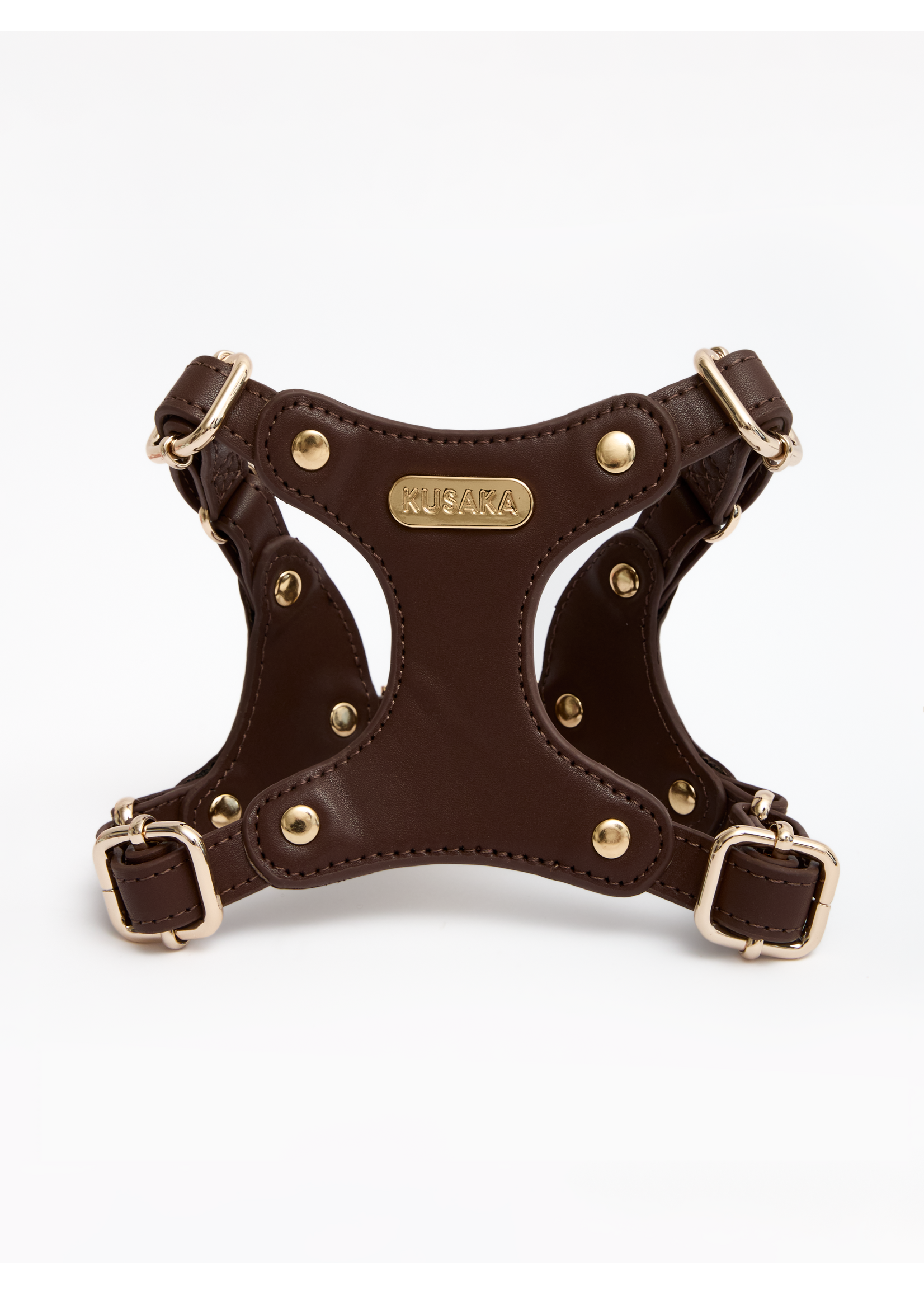 KUSAKA Classy Refined Hondenharnas - Choco