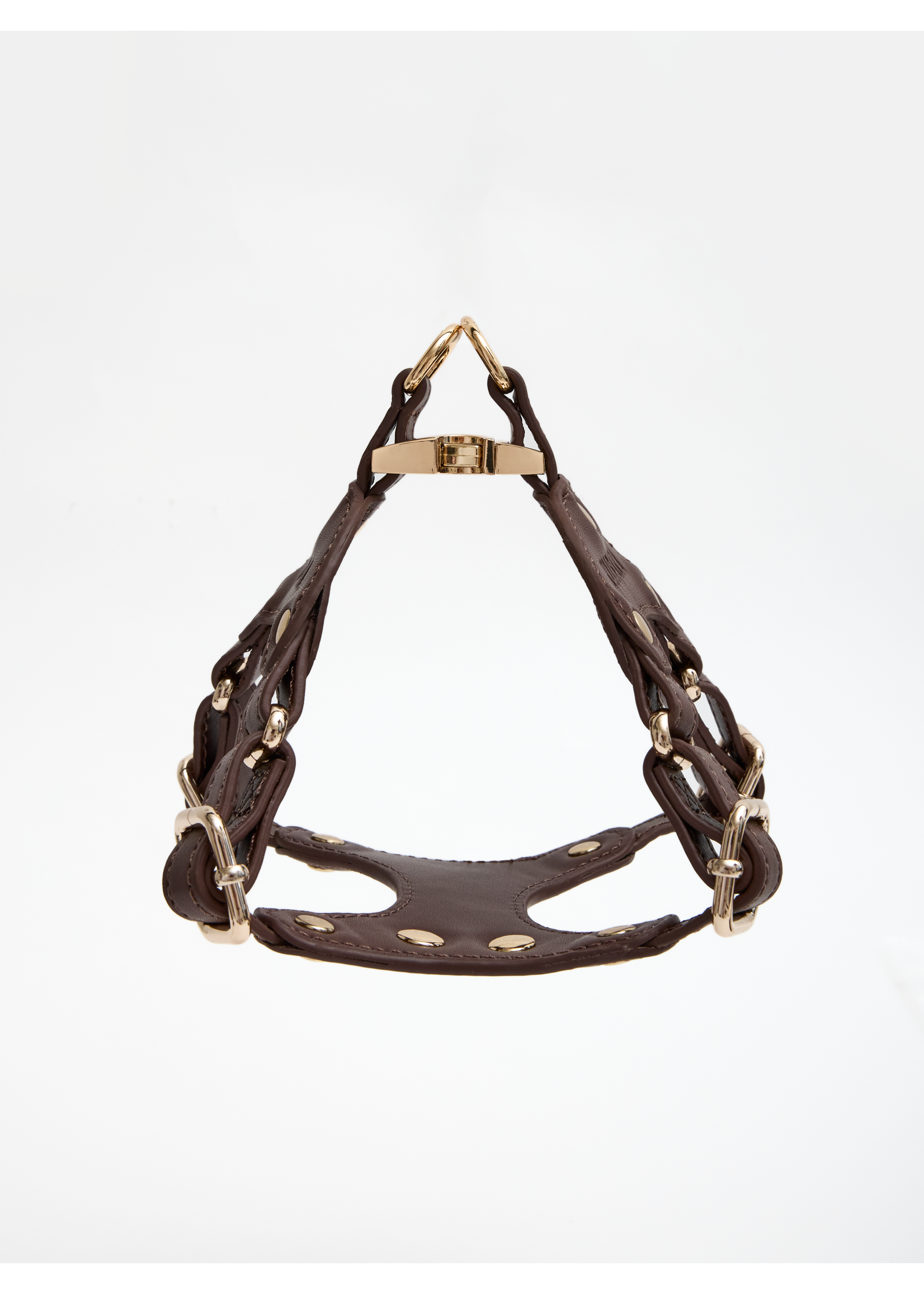 KUSAKA Classy Refined Hondenharnas - Choco